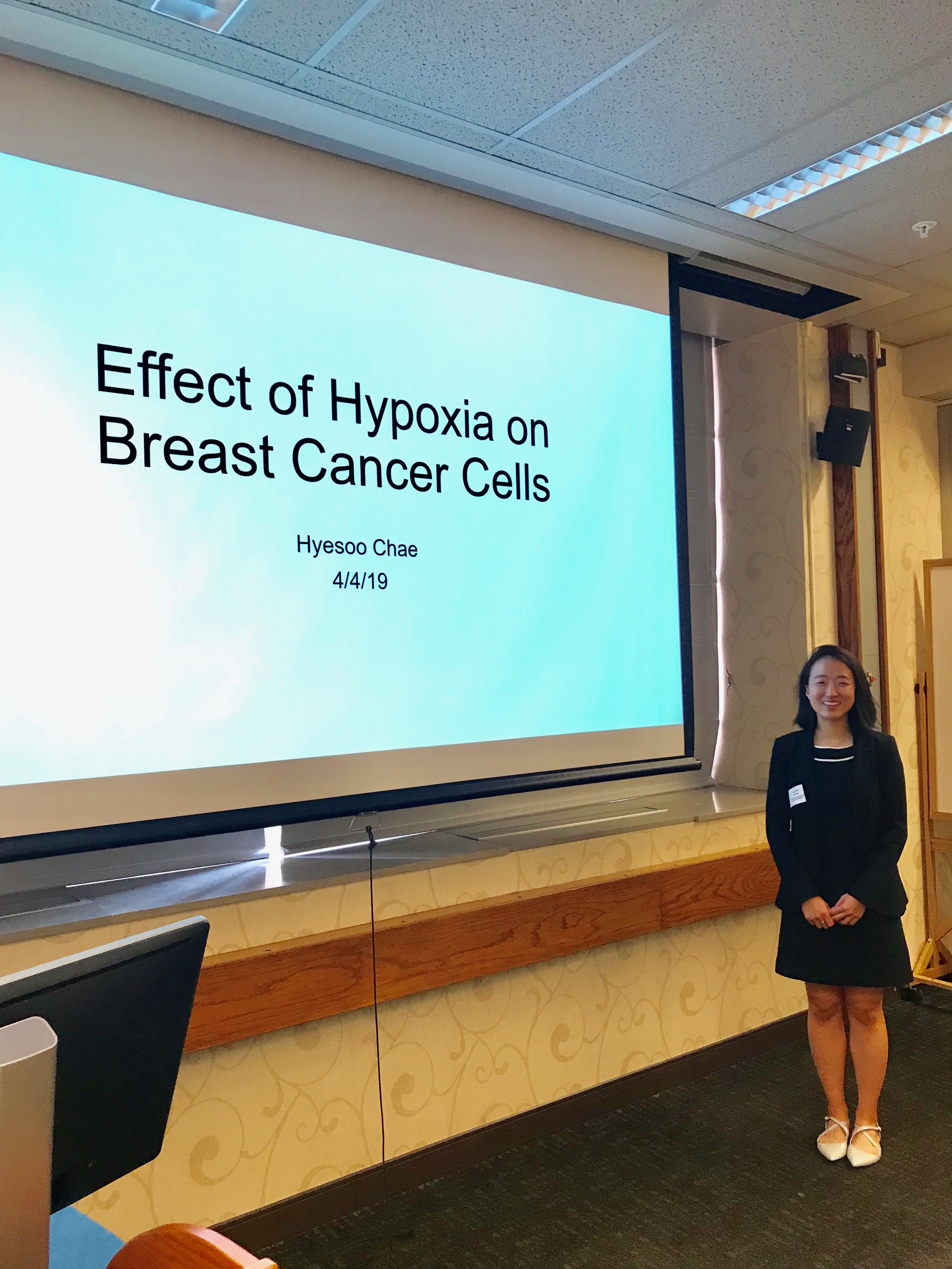 Hyesoo Chae - Effect of Hypoxia on Breast Cancer Cells