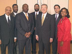 The Minority Advocacy Committee with Dr. Martin Jiscke in 2005